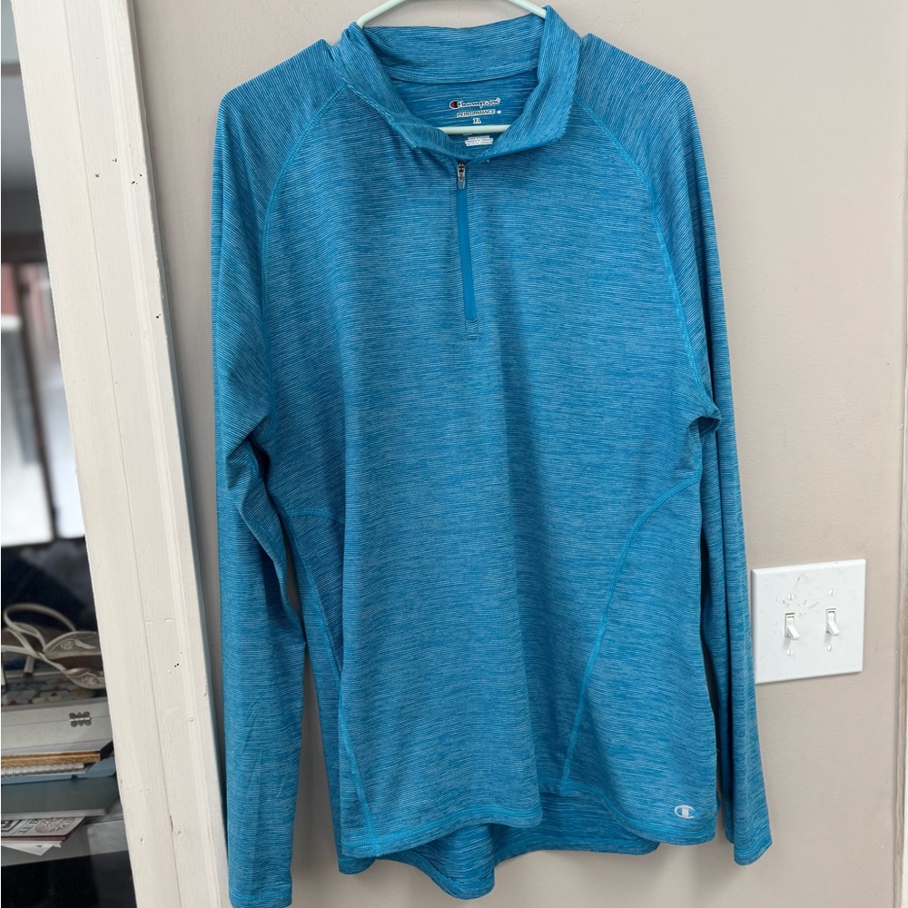 Champion Performance Blue Pullover